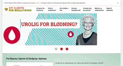 Desktop Screenshot of hjerteflimmer.dk